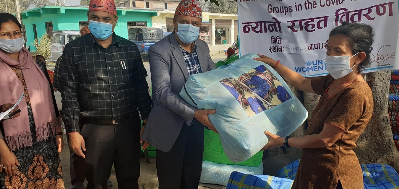 न्यानो कपडा वितरण